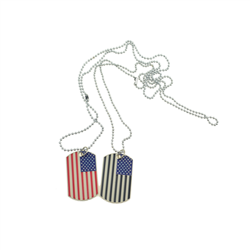 Flag Pattern Necklace