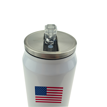 Can Shape Stainless Steel Straw Cup