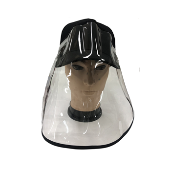 Baseball Cap With Removable Face Shield