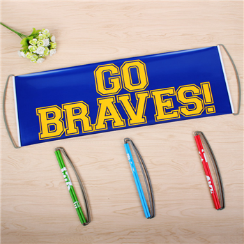 PET Hand Held Scroll Banner