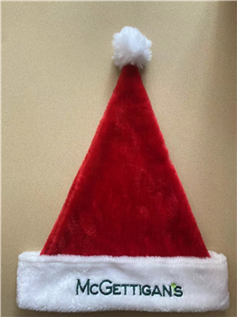 Custom Plush Santa Hat