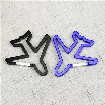 3.3"*3.3" Aircraft-shaped Carabiner 