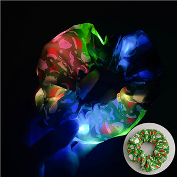Custom LED Luminous Scrunchies