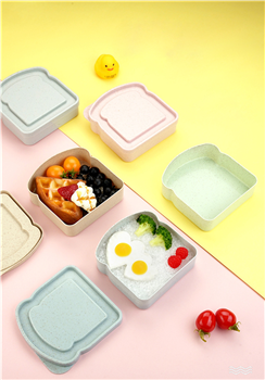 Wheat Straw Bread Box