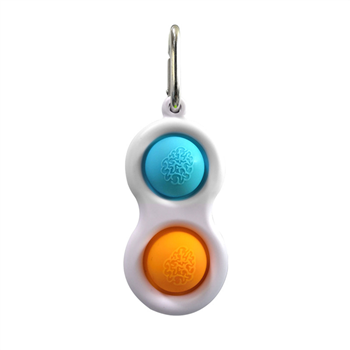 Push Pop Bubble Fidget Toy Keychains