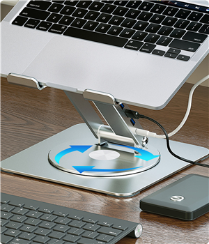 Laptop Stand With Docking Station